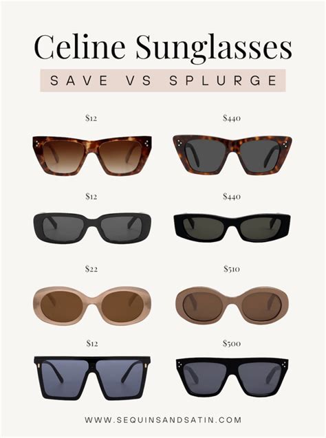 5 Best Celine Sunglasses Dupes From Amazon! .